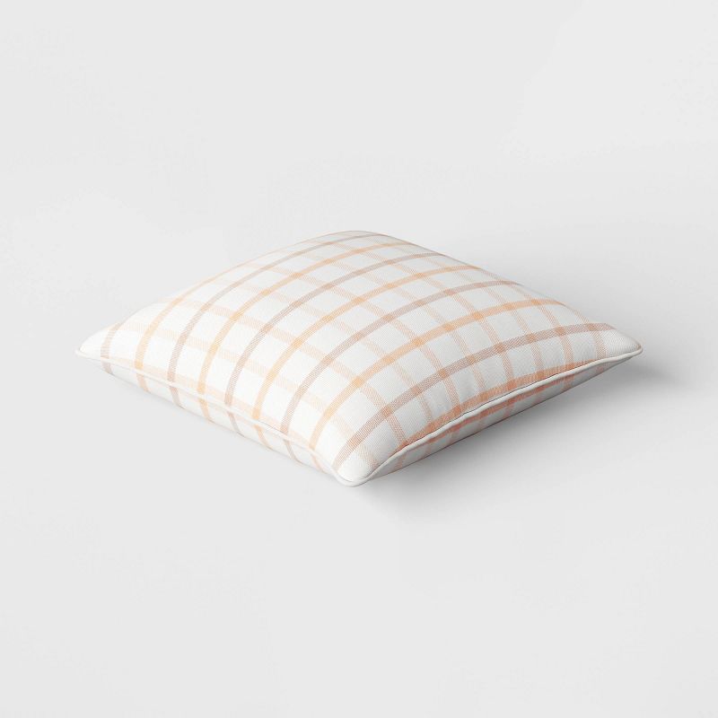 Woven Grid Square Throw Pillow - Threshold™, 3 of 7