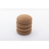 NicBex Modern 16.9" Round Ottomans Small Footstools with Boucle Fabric for Bedroom and Living Room - 4 of 4