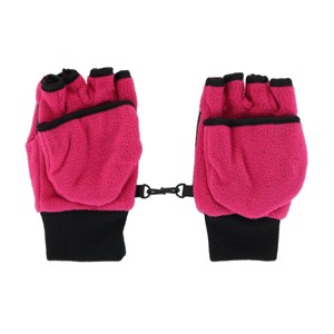 Iceberg Polar Wear Kid's 4-7 Winter Fleece Convertible Fingerless Glove to Mitten - 1 of 4