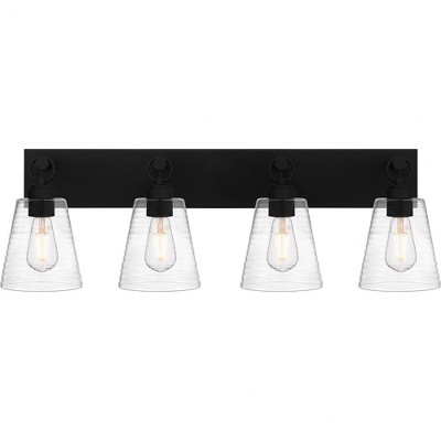 Quoizel Lighting Dacosta 4 - Light Vanity in  Earth Black