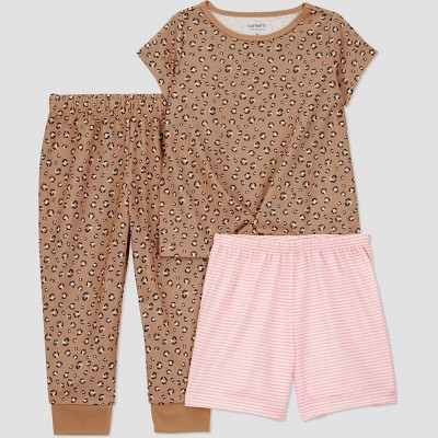 Carter's Just One You® Toddler Girls' 3pc Pajama Set