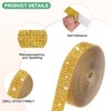 Unique Bargains Rhinestone Self-Adhesive DIY Crafts Crystal Ribbon 1 Pc - 2 of 4