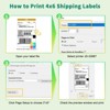 JADENS Thermal Shipping Label Printer  328BT WHITE - 2 of 4