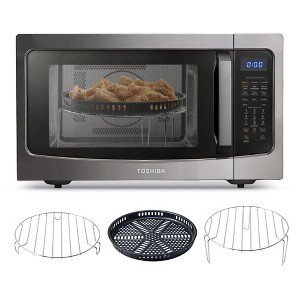 Toshiba 1.5 Cu. Ft. 1000 Watt Countertop Microwave Oven with Air Fryer, Convection, Smart Sensor - 1 of 4