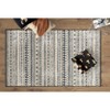 Deerlux Boho Living Room Area Rug with Nonslip Backing, Bohemian Tribal Print Pattern, 4 x 6 ft Small - 2 of 4