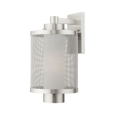 Livex Lighting Nottingham 1 - Light Wall Light in  Brushed Nickel