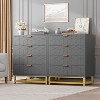2/3/4/5/6/7 Drawer Dresser for Bedroom, Large Dresser with Metal Legs, Modern Chest Organizer with Wide Storage, for Living Room, Entryway, Hallway - 4 of 4
