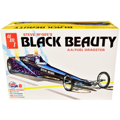 Skill 2 Model Kit Steve Mcgee S Black Beauty Wedge Aa Fuel Dragster 1 25 Scale Model By Amt Target - aa check in pack roblox