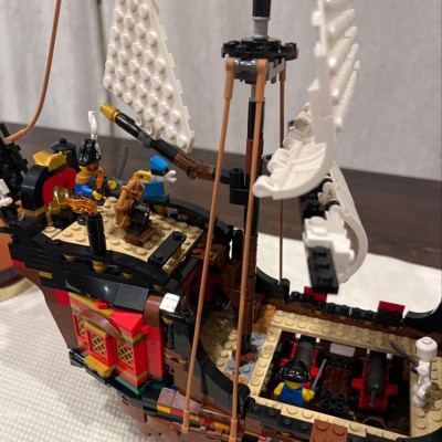 LEGO Creator 3-en-1 31109 Le Bateau Pirate, Jouet, Figurine Animaux Marins,  Jouet Requin, Figurine Squelette, Enfants 9 Ans - ADMI