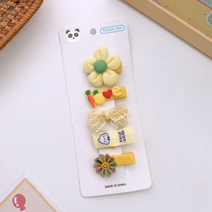 MyKids-USA Versatile Hair Accessory For Babies: Beautiful Colorful Small Butterfly Bow Hair Clip Sets - 1 of 1