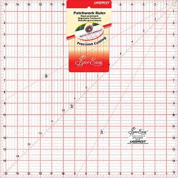 Tacony SewEasy Square Quilt Ruler-15.5"X15.5"