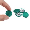 Unique Bargains Blouses Sweater Round Aluminum Cotton Fabric Cloth Covered Buttons 10 Pcs - 4 of 4