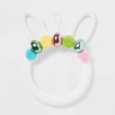 18" Bunny Ears Easter Wreath - Spritz™