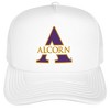 Gender Neutral Official AS University Primary Logo Foam Snapback Trucker Hat - for Men and Women White White One Size - 2 of 4