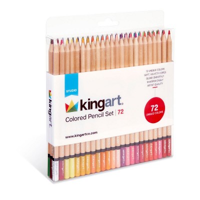 Kingart Colored Pencil Set, 72 Colors : Target