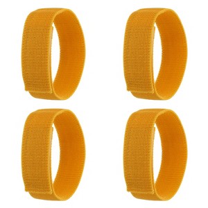 Unique Bargains Nylon Elastic Hiking Fishing Cycling Ankle Boot Straps 4 Pcs - 1 of 4