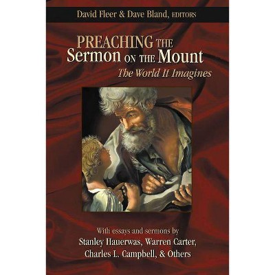 Preaching the Sermon on the Mount - by  David Fleer & Dave Bland (Paperback)