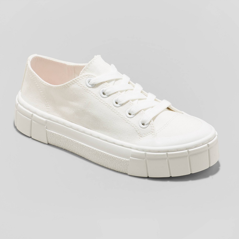 Mad Love Women's Fran Sneakers - White 7