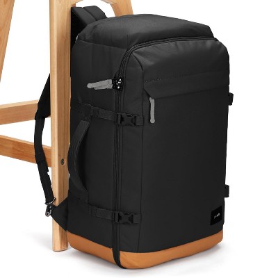 Pacsafe GO 44L Carry-on Backpack, Jet Black — фото 4