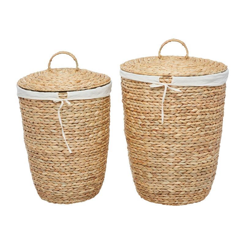Set of 2 Sea Grass Storage Baskets Natural - Olivia &#38; May, 3 of 8