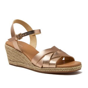 Lands' End Women's Espadrille Wedge Sandals - 1 of 4