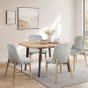Vatros Chenille Upholstered Side Chair Dining Chairs - 2 of 4