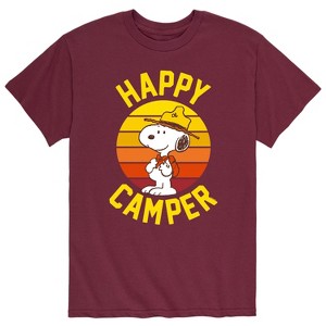 Men's - Peanuts - Snoopy Woodstock Beagle Scout Adventures Short Sleeve Graphic T-Shirt - 1 of 4