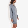 Anna-Kaci Women's Cuffed Solid Kangaroo Pocket Zipper Mini Dress - 3 of 4