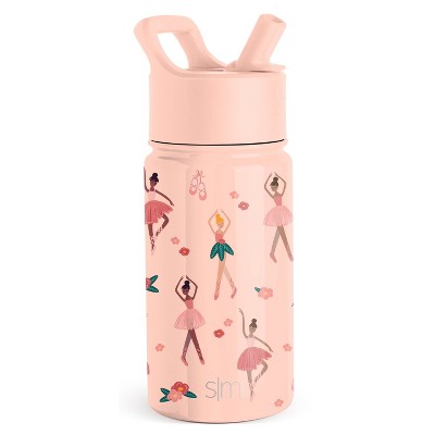 Simple Modern Summit 32oz Stainless Steel Water Bottle With Straw Lid  Raspberry Vibes : Target