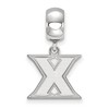 Black Bow Jewelry Sterling Silver Xavier Musketeers NCAA Bead Charm - 2 of 4