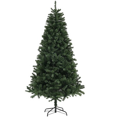 NicBex 9ft Artificial Christmas Tree Hinged Full Tree with 2132 Branch Tips and Steel Base for Home Office