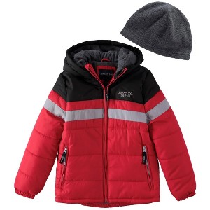 LONDON FOG Big Boys' Active Puffer Jacket Winter Coats - 1 of 4
