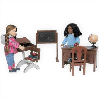 The Queen's Treasures 18 In Doll 1930's Classroom  Furniture & Accessories