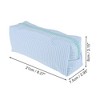 Unique Bargains Lady Rectangle Makeup Bag Black 1 Pc - 2 of 4