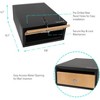 Locking Wall Mount Mailbox for Secure Delivery with Rust-Resistant Design, Horizontal Style, Key Lock, Indoor/Outdoor Use - 4 of 4