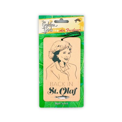 Just Funky OFFICIAL Golden Girls Air Freshener | Feat. Rose, Back in St. Olaf | Rose Scent