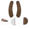 Unique Bargains 2 Pair Toilet Seat Cover Pad Bathroom Warm Toilet Seat Cushion Washable Reusable - 3 of 4