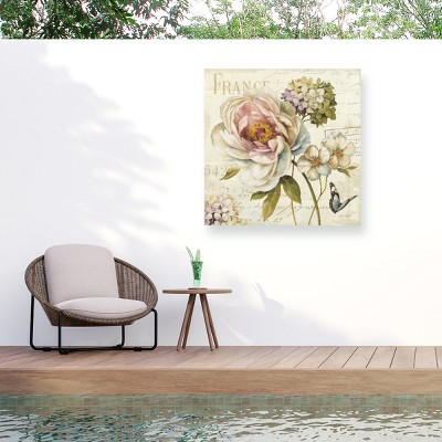 "Marche de Fleurs III" Outdoor Canvas