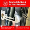 QuickJam Universal Portable Security Door Blocker  – Installs in Seconds, Compatible With Most Residential and Commercial Doors - 2 of 3