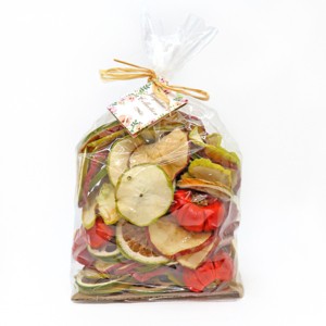 6" 250 Gram Mixed Potpourri- Red and Green Apples, Sliced Limes, and Chiles - 1 of 4
