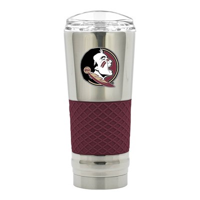NCAA Florida State Seminoles 24oz Chrome Draft Tumbler