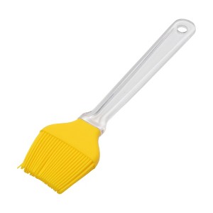 Unique Bargains Pastry Brush 39g Flat Head Pastry Brush Color Block Dishwasher Safe Silicone PP 9.45"x2.17" 1Pcs - 1 of 4