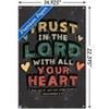 Trends International Scott Orr - Trust in The Lord Unframed Wall Poster Prints - 3 of 4