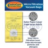 Envirocare Kenmore Mircrofiltration Canister Vacuum Bags - 50558, 5055, 50557 9pk (9 Bags & 1 EF2 Filter) - 2 of 4