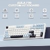 AULA F99, 99-Key, Wireless, Hot Swappable, Mechanical Gaming Keyboard, RGB, 5-Layer Padding, 8000 mAh Battery - 2 of 4
