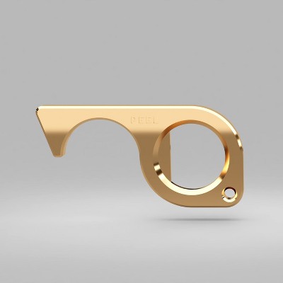 Peel - Brass Keychain Touch Tool