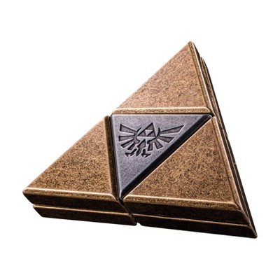 Bepuzzled Hanayama Level 5 Cast Puzzle - The Legend of Zelda The Triforce 4pc