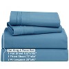 Clara Clark Bed Sheets, Premier 1800 Series 4 Piece Bed Sheet Set, Deep Pocket Luxury Soft Bedding Sheets & Pillowcases - 2 of 4