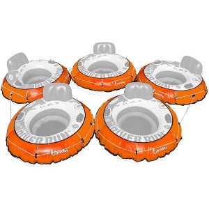 Bradley 5 Pack Heavy Duty River Tube Cover Only; Made in USA; Compatible with Intex River Run 53" tube - 1 of 4