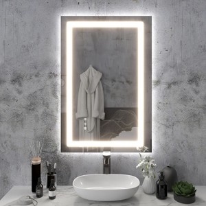 LED Front Light and Backlit Mirror - 1 of 4